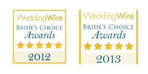 Wedding Wire Bride's Choice Award Winner for 2012 & 2013 - DJ Dave Productions - Houston Wedding DJ
